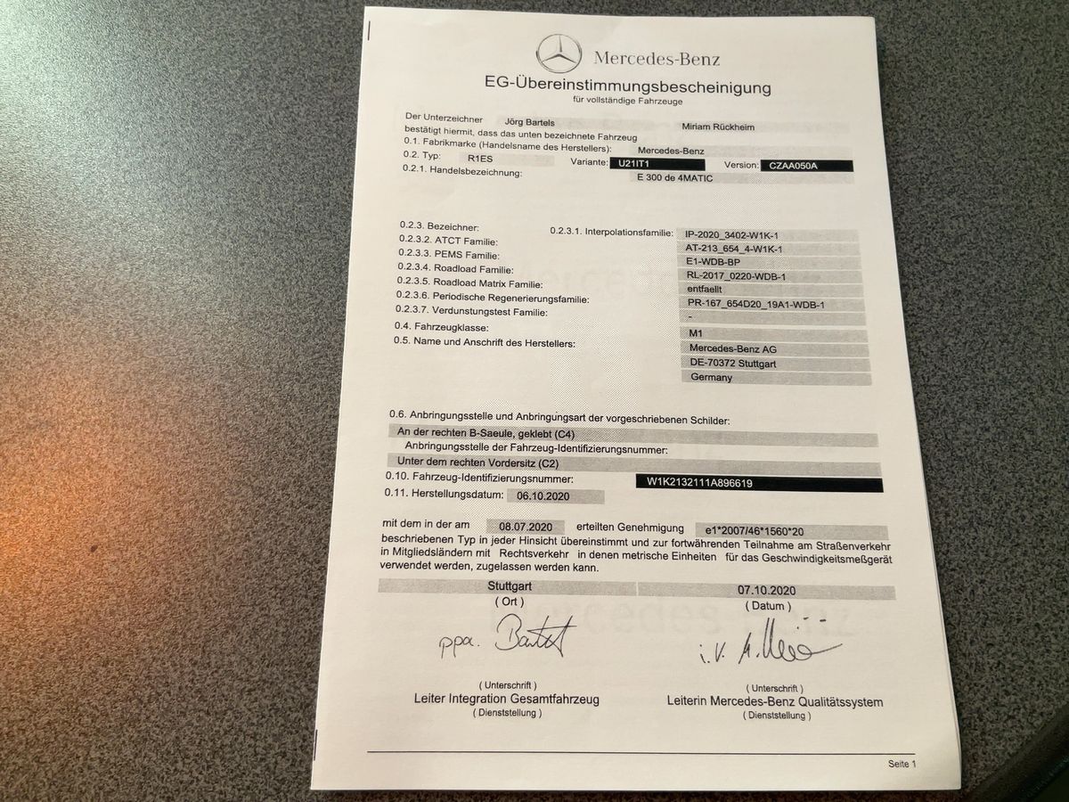 Mercedes-Benz E-Klasse d'occasion