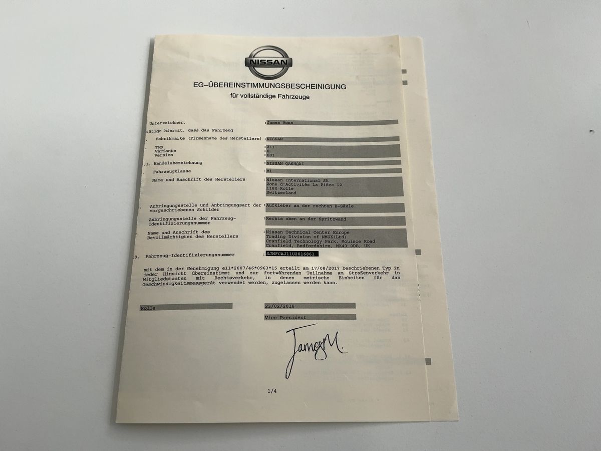 Nissan Qashqai d'occasion