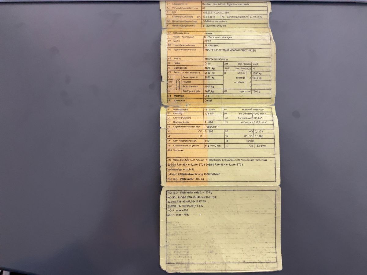 Seat Alhambra 2.0 TDI Style Allrad