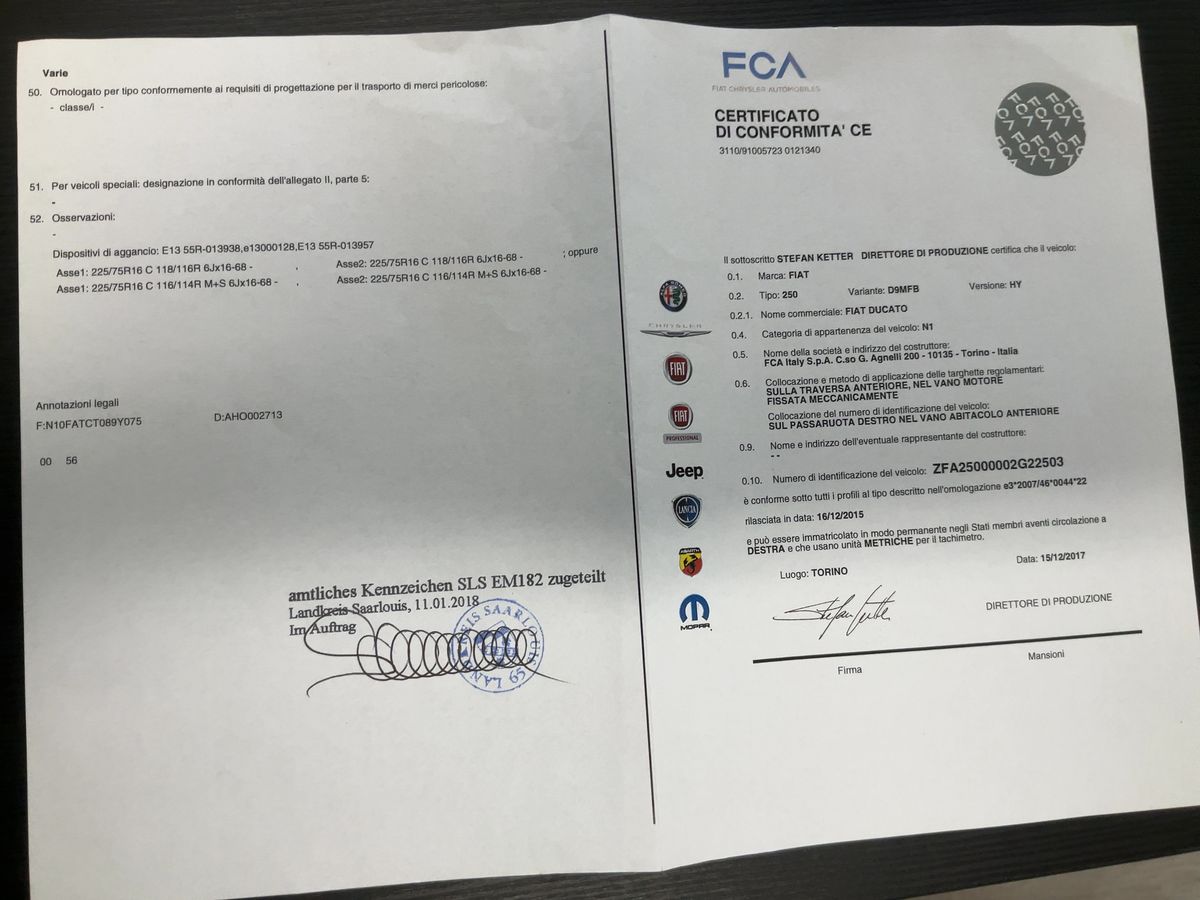 Fiat Ducato d'occasion