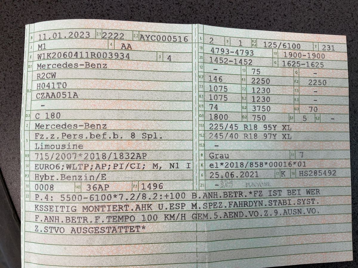 Mercedes-Benz C-Klasse d'occasion