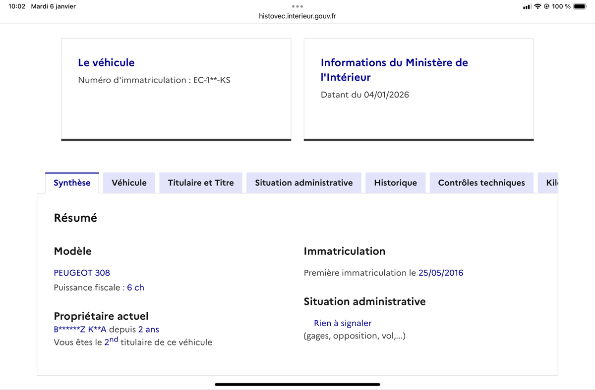 Peugeot 308 d'occasion