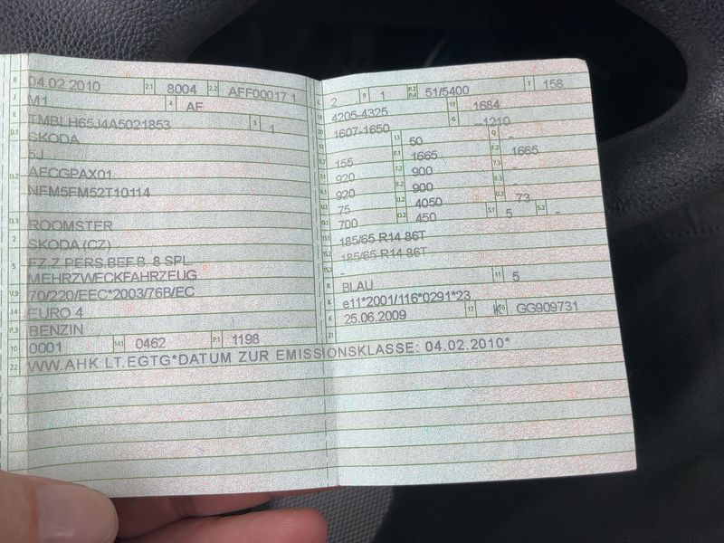Skoda Roomster 1.2 Plus Edition — zdjęcie 5