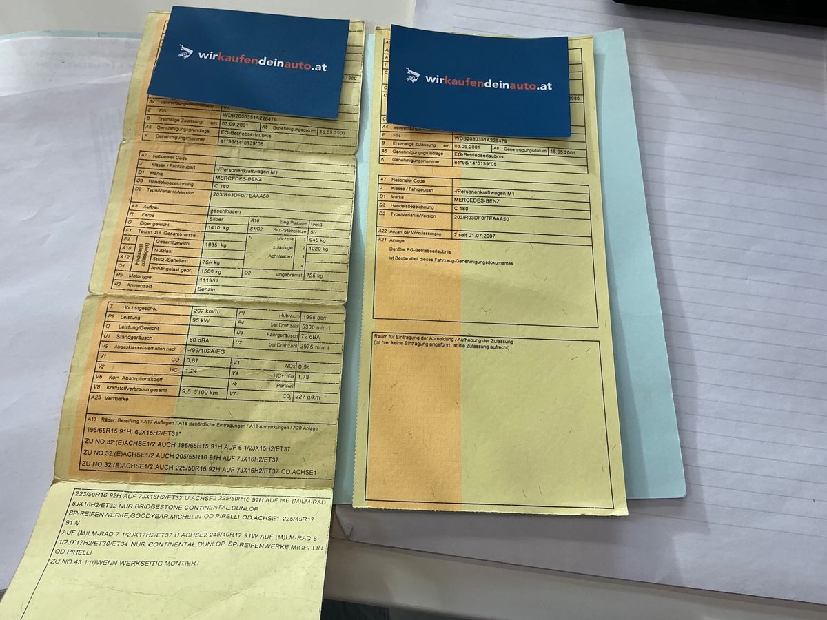 Mercedes-Benz C-Klasse C 180 Avantgarde