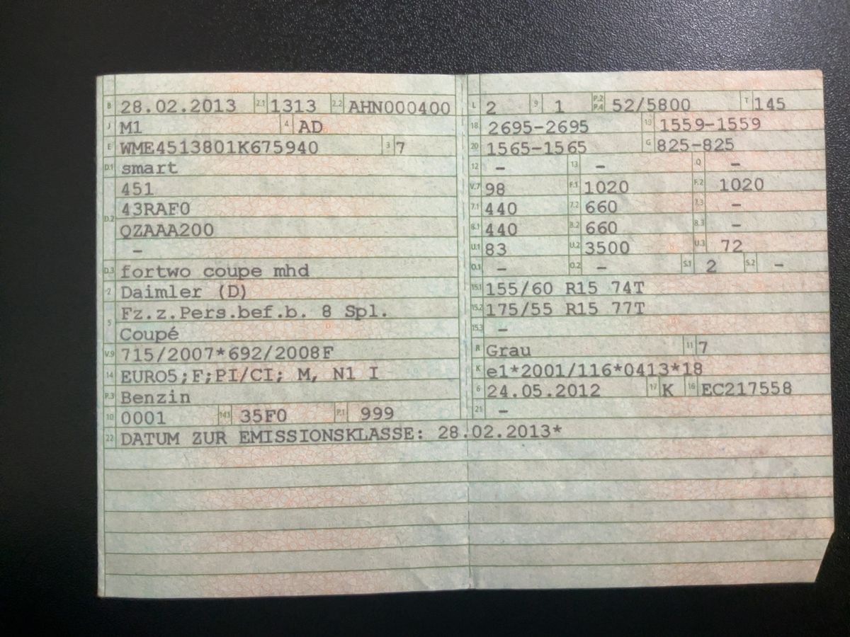 Smart fortwo d'occasion