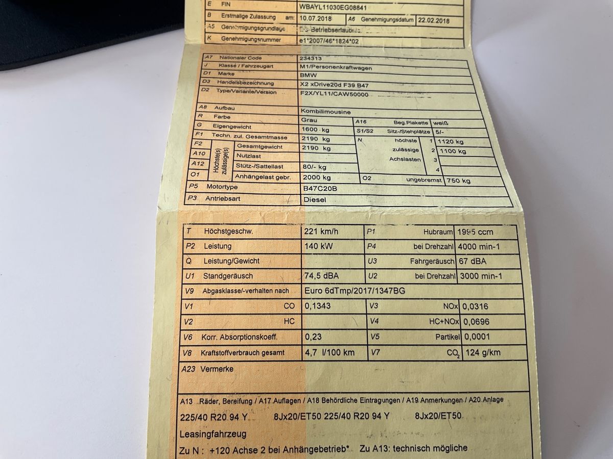 BMW X2 xDrive 20d M Sport X