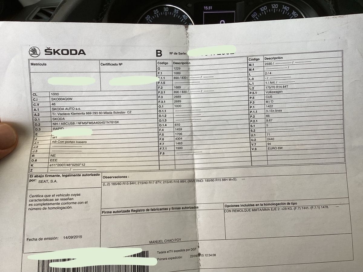 Skoda Rapid Spaceback 1.4 TDI Ambition