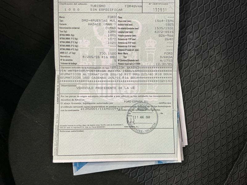 Ford C-Max 1.8 TDCi Ghia 2009 – снимка 6