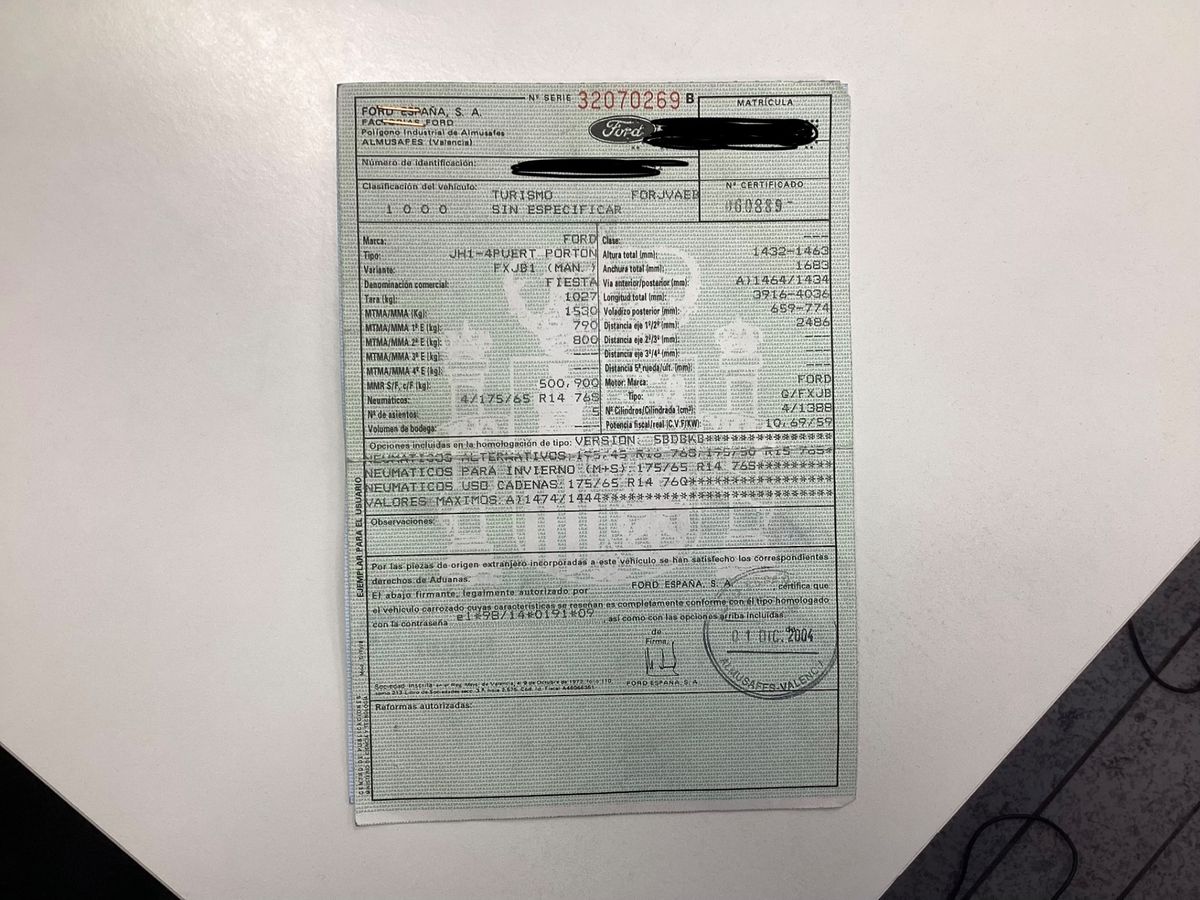 Ford Fiesta 1.4 Ambiente