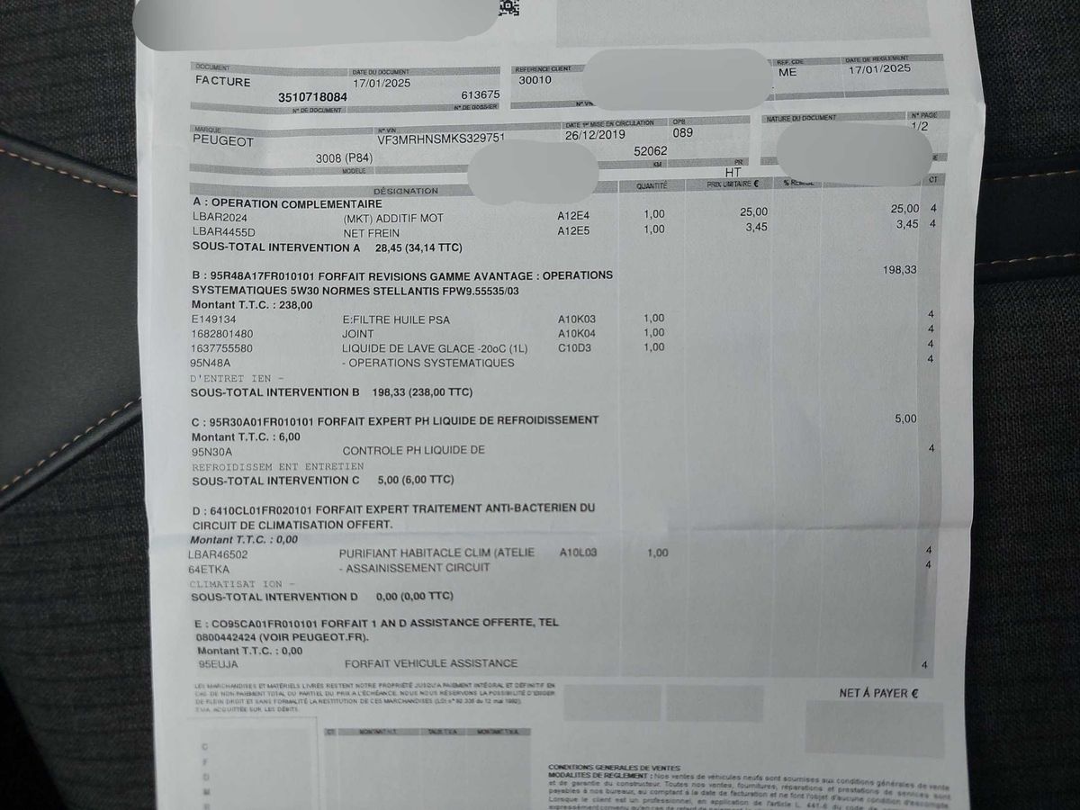 Peugeot 3008 d'occasion