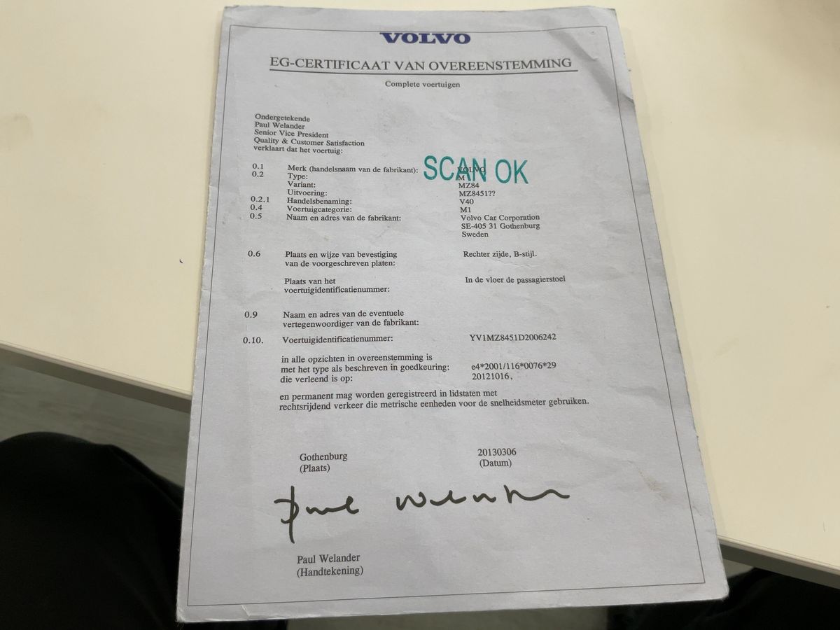 Volvo V40 d'occasion