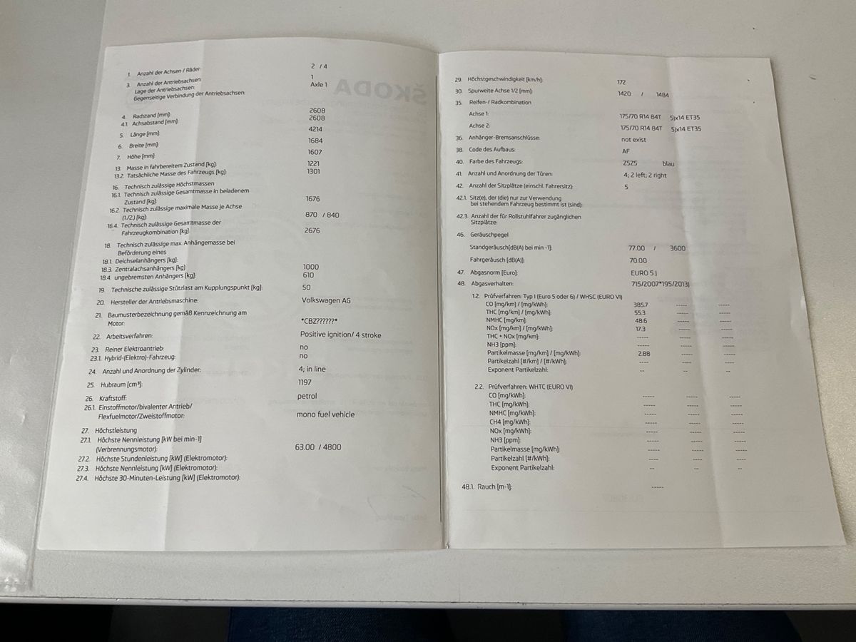 Skoda Roomster d'occasion