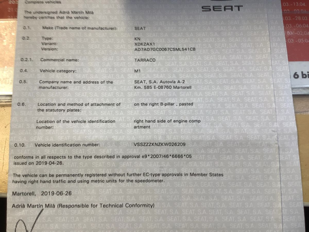 Seat Tarraco d'occasion