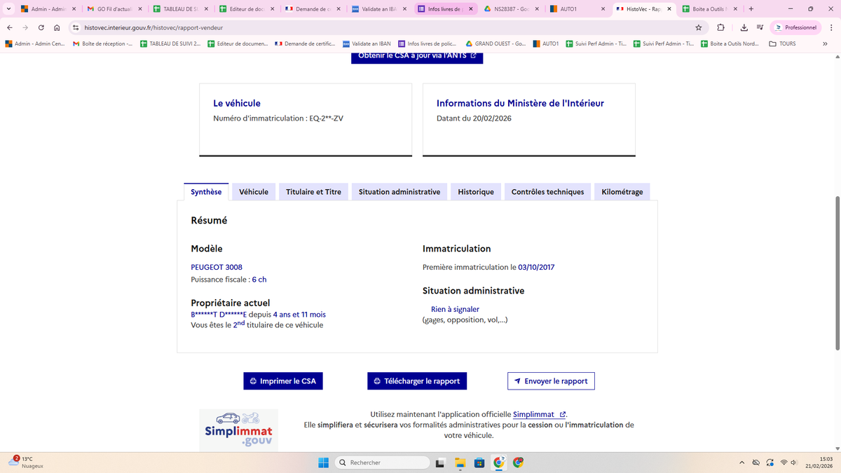 Peugeot 3008 d'occasion