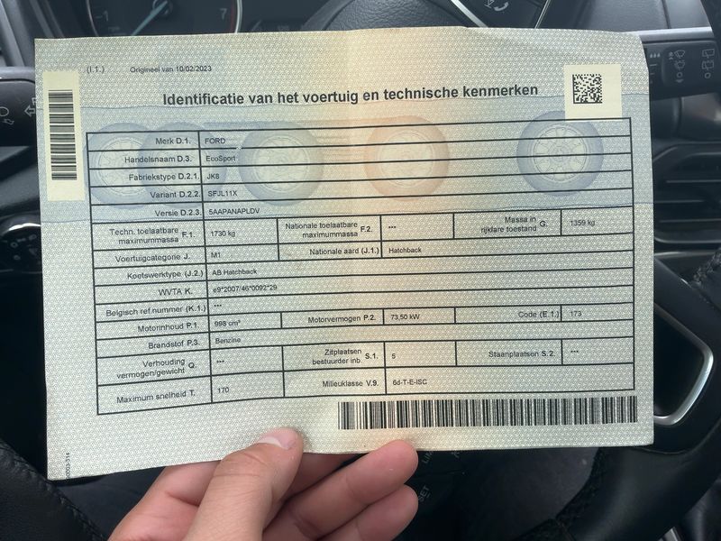 Ford EcoSport 1.0 EcoBoost Cool&Connect 2020 – снимка 20