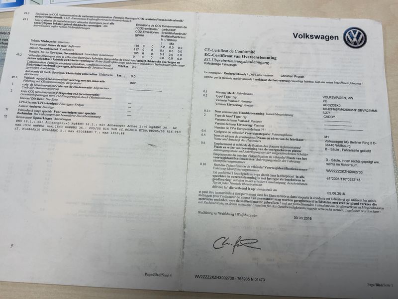 Volkswagen Caddy 1.4 TSI Trendline BlueMotion Tech — zdjęcie 16