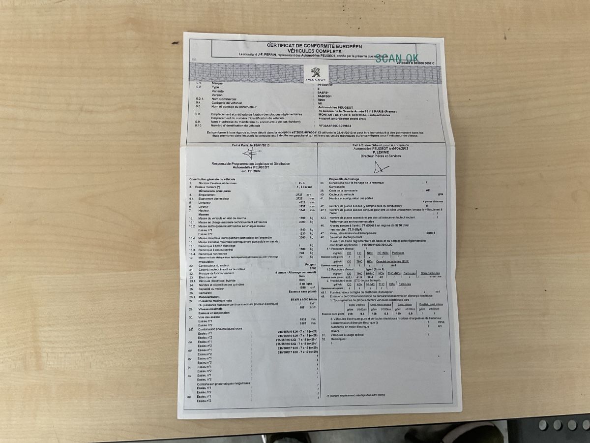 Peugeot 5008 1.6 Access