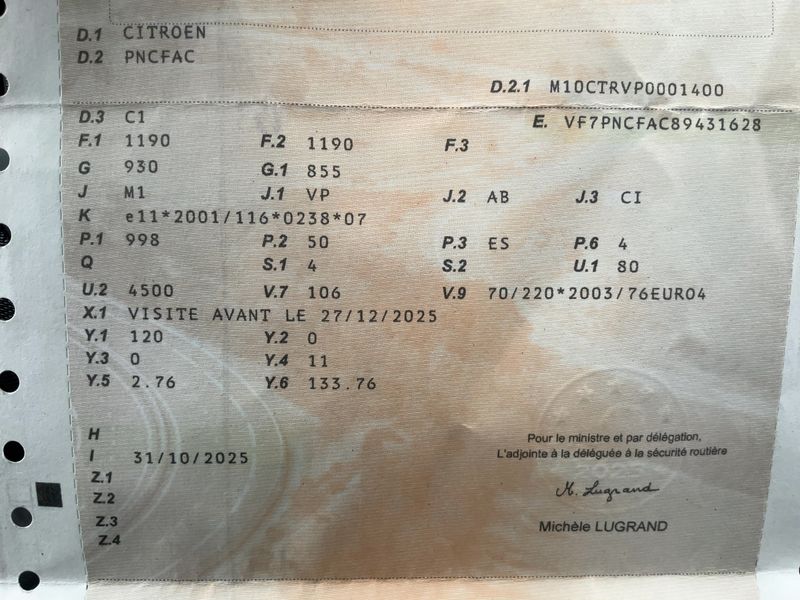 Citroen C1 1.0 Attraction — zdjęcie 5