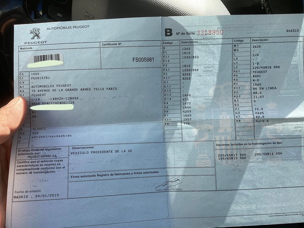 Peugeot 308 d'occasion