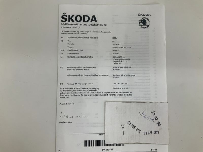 Skoda Kodiaq 1.4 TSI Ambition 4x4 — zdjęcie 16