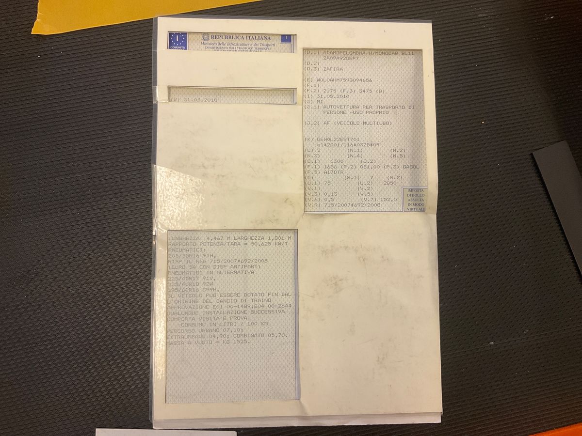 Opel Zafira d'occasion