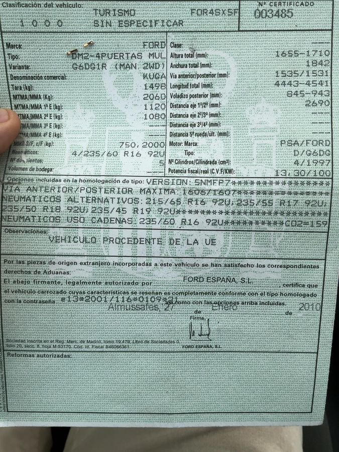 Ford Kuga d'occasion