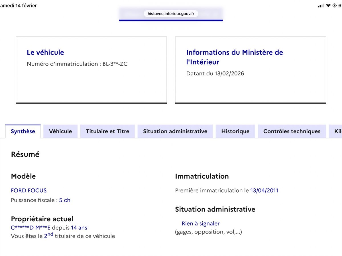 Ford Focus d'occasion