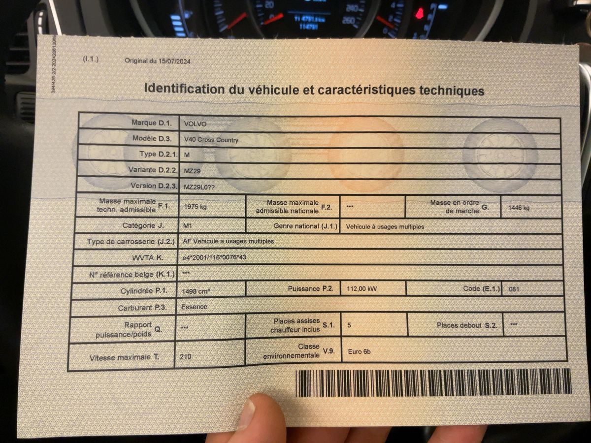 Volvo V40 d'occasion