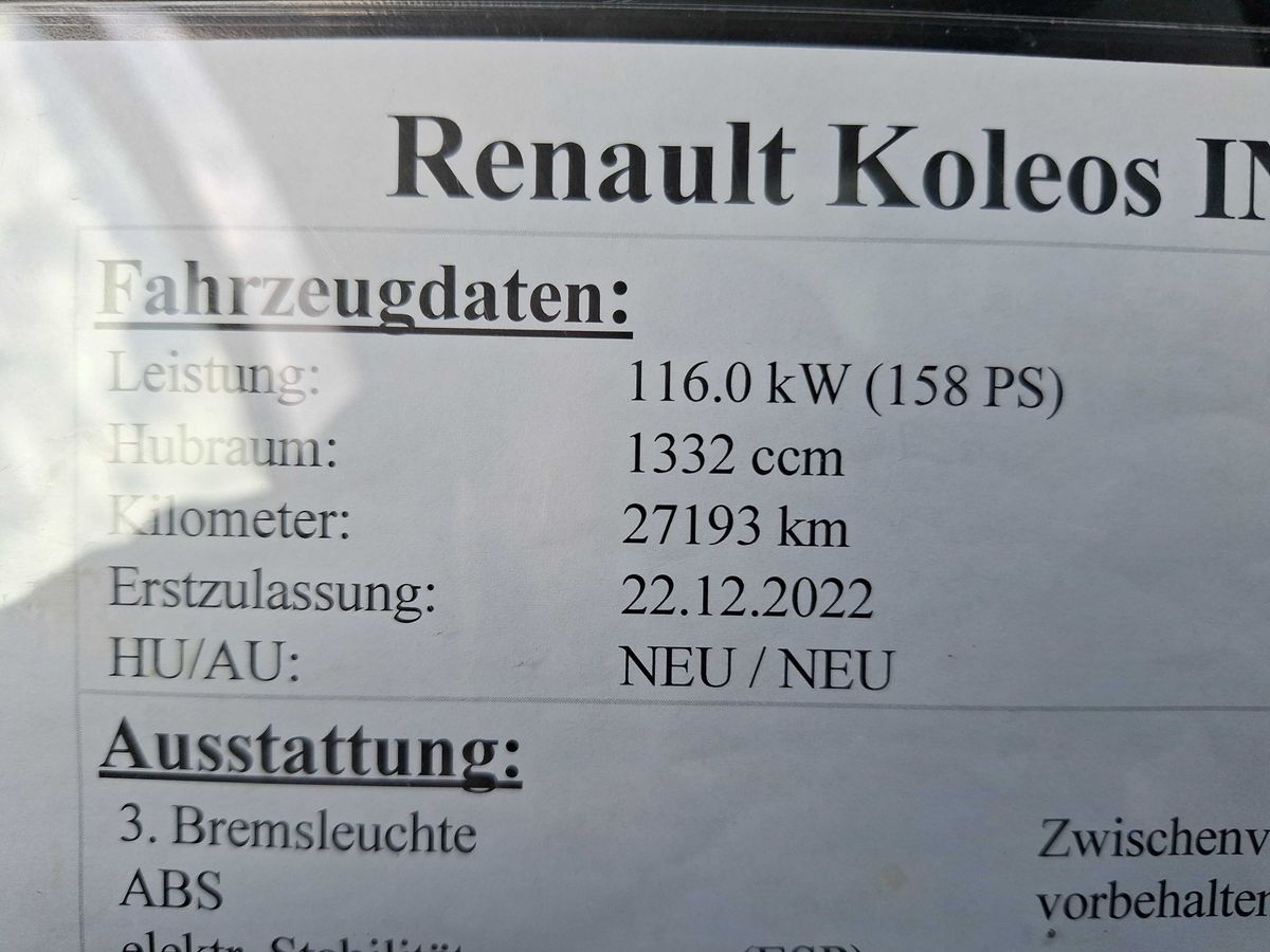 Renault Koleos d'occasion