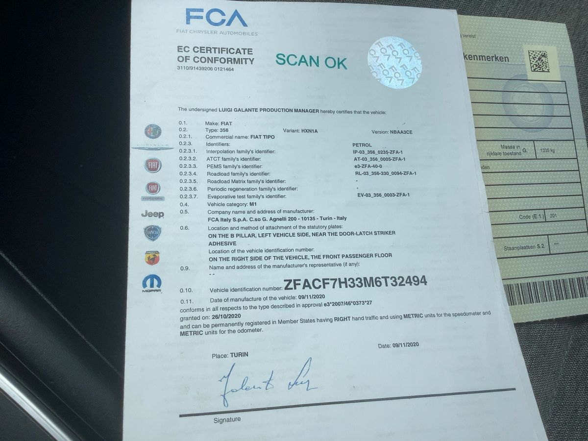 Fiat Tipo d'occasion