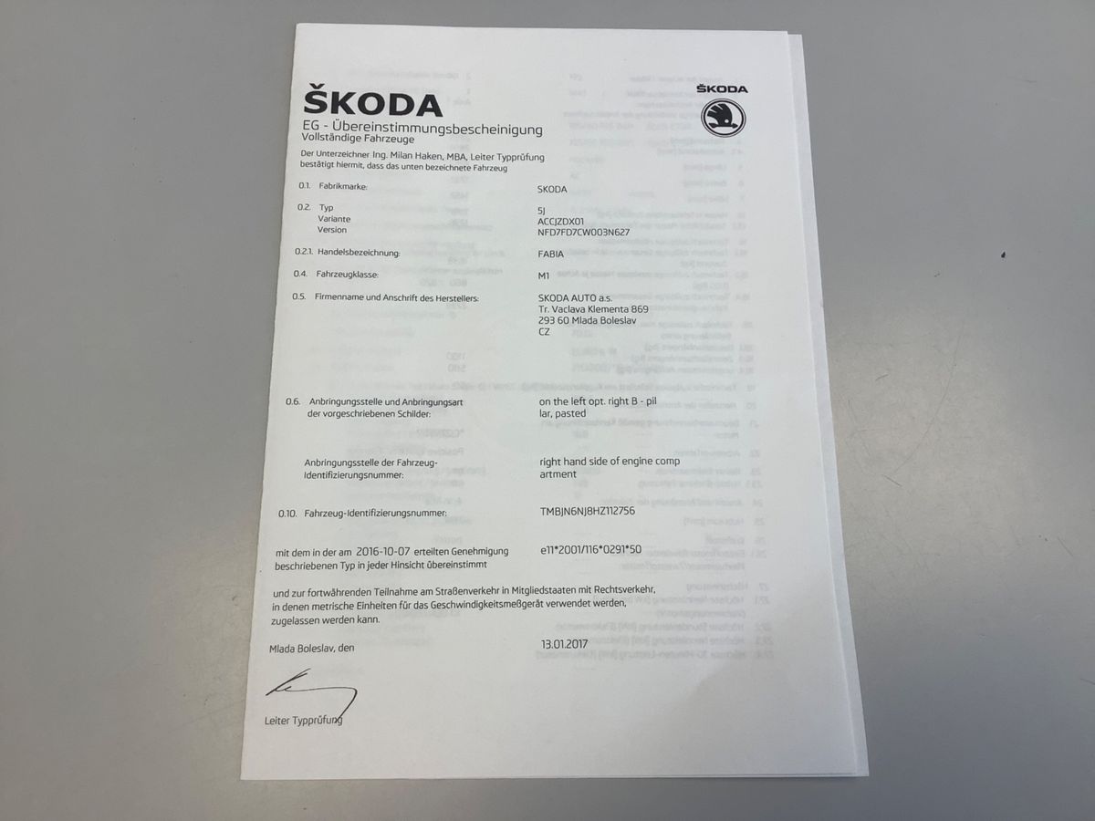 Skoda Fabia d'occasion