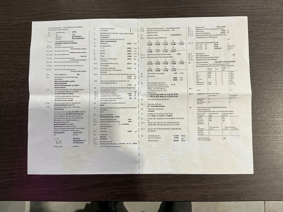 Opel Insignia d'occasion