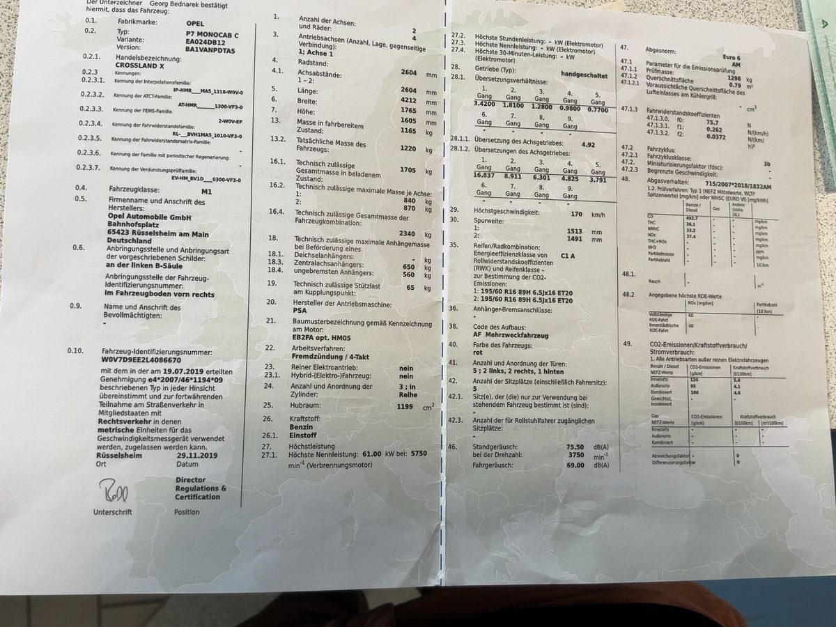 Opel Crossland d'occasion