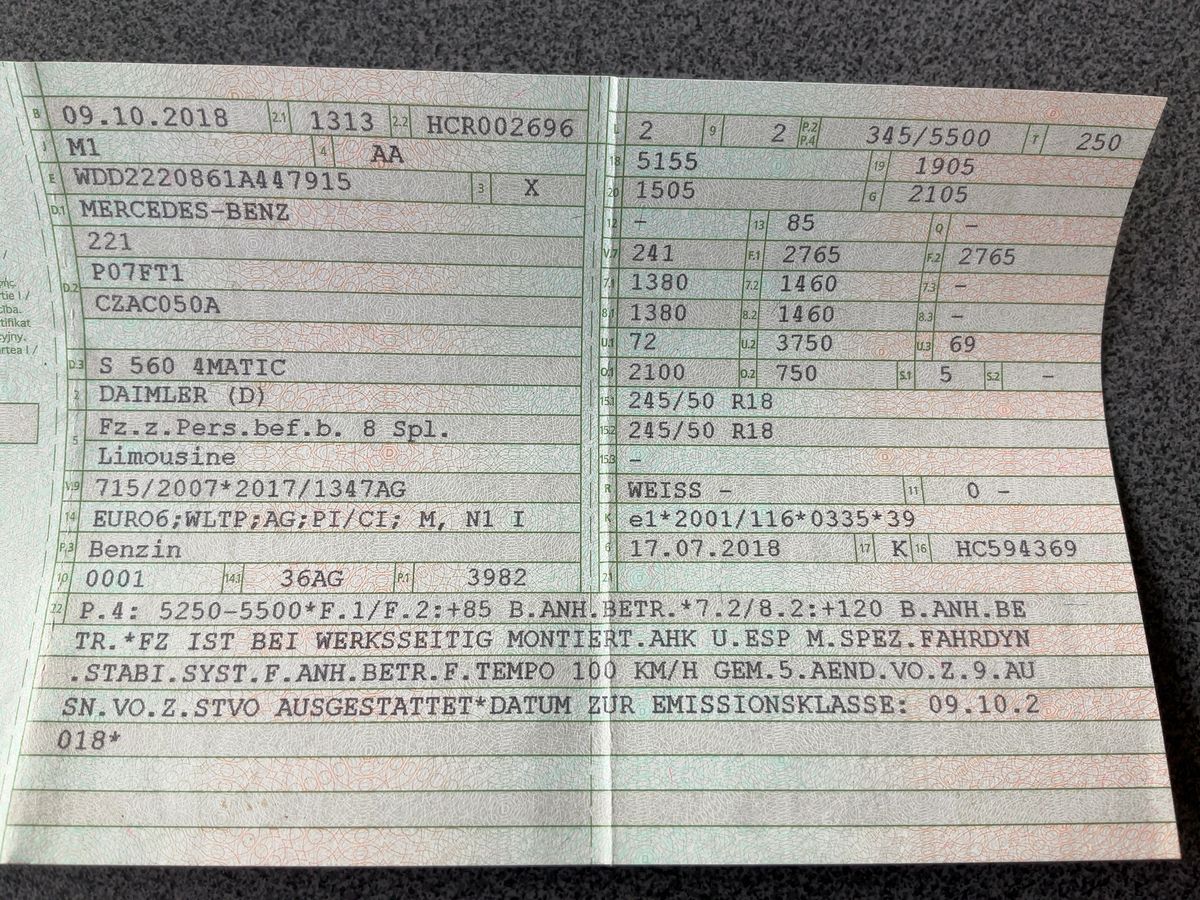 Mercedes-Benz S-Klasse d'occasion