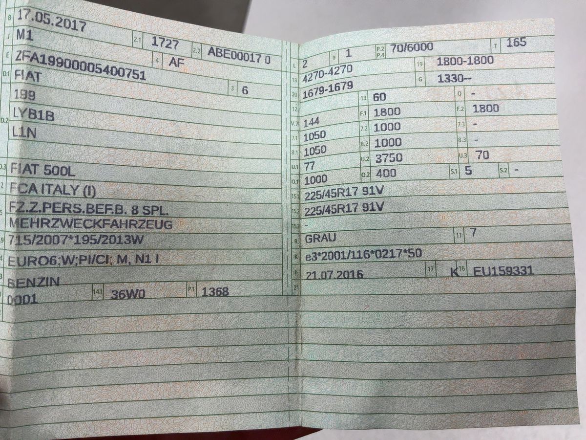 Fiat 500L 1.4 Trekking