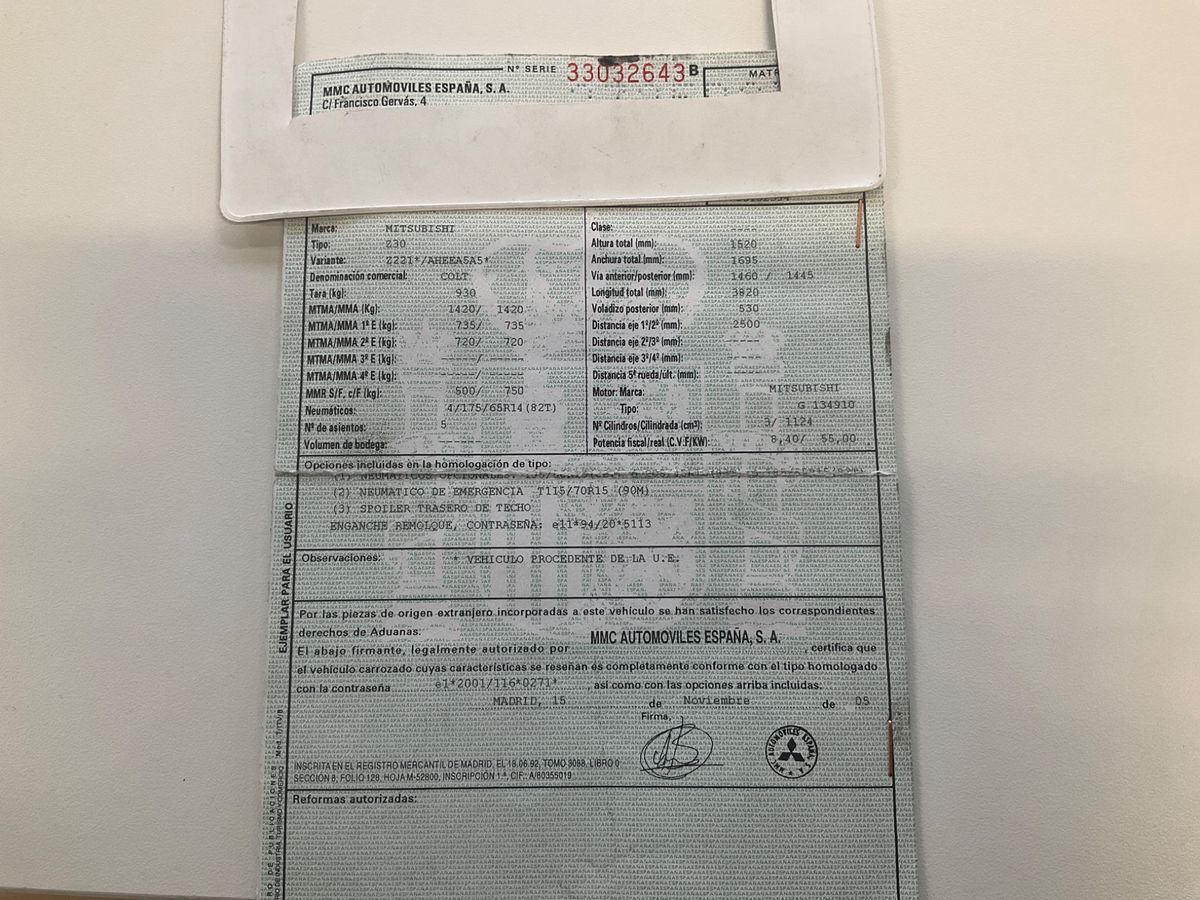 Mitsubishi Colt d'occasion