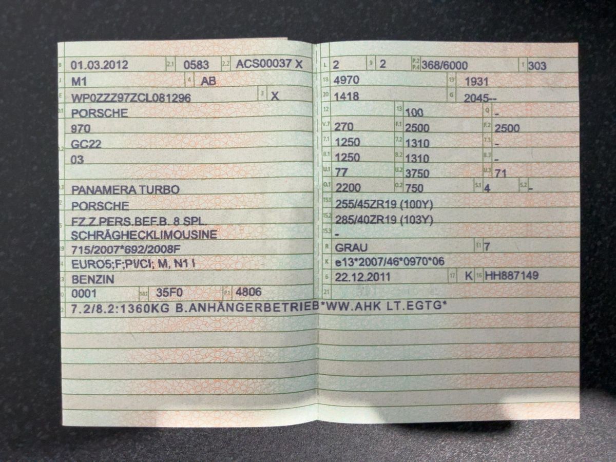 Porsche Panamera d'occasion