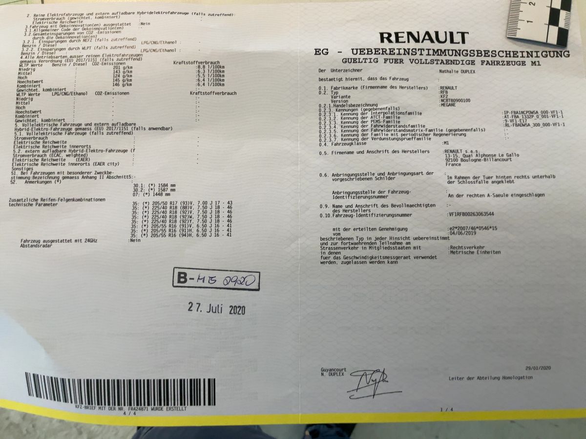 Renault Megane d'occasion
