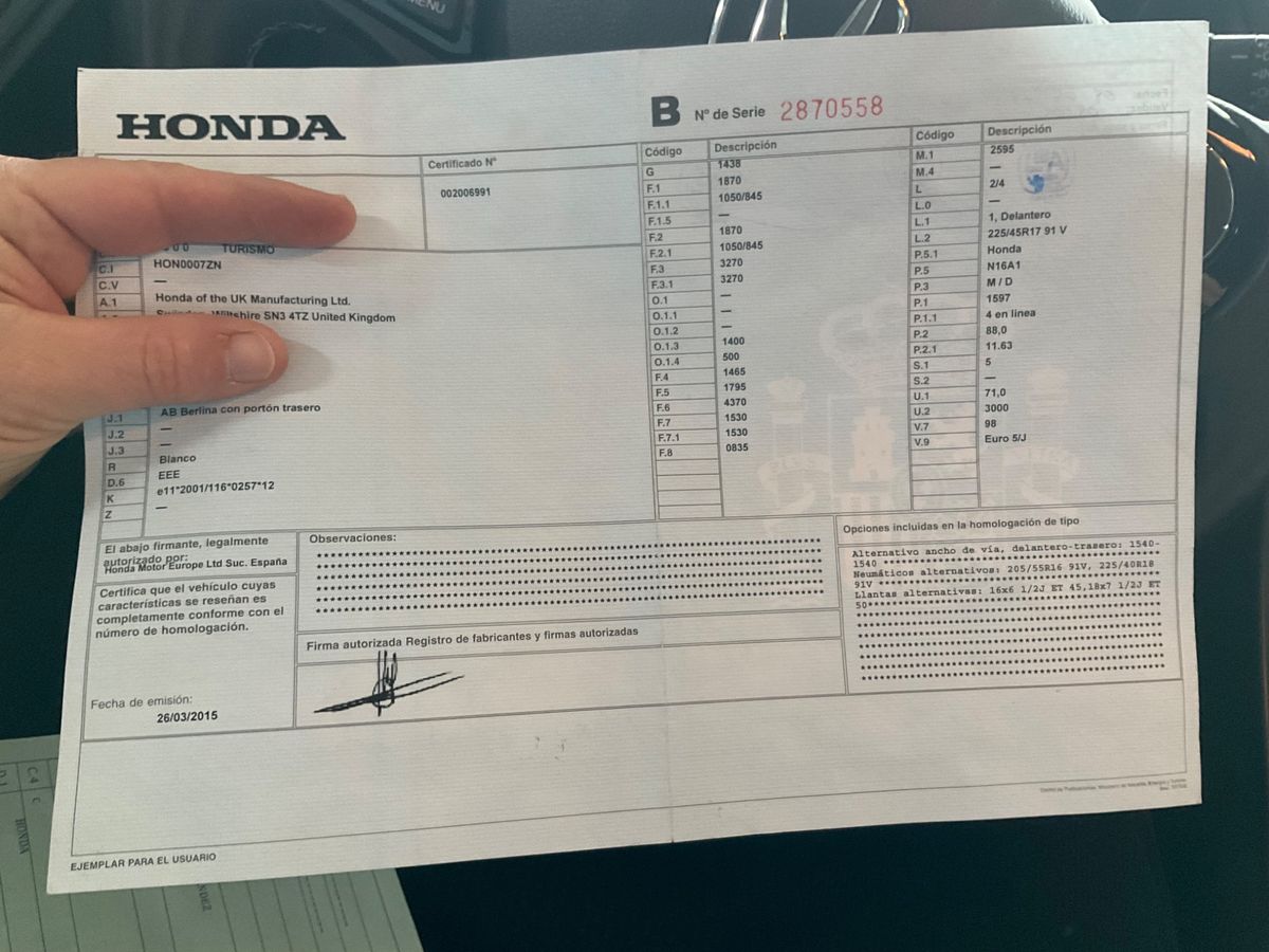 Honda Civic d'occasion