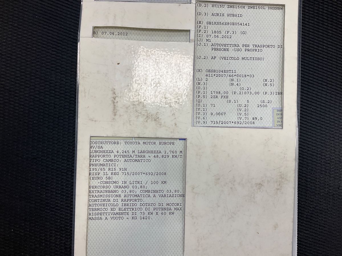 Toyota Auris d'occasion