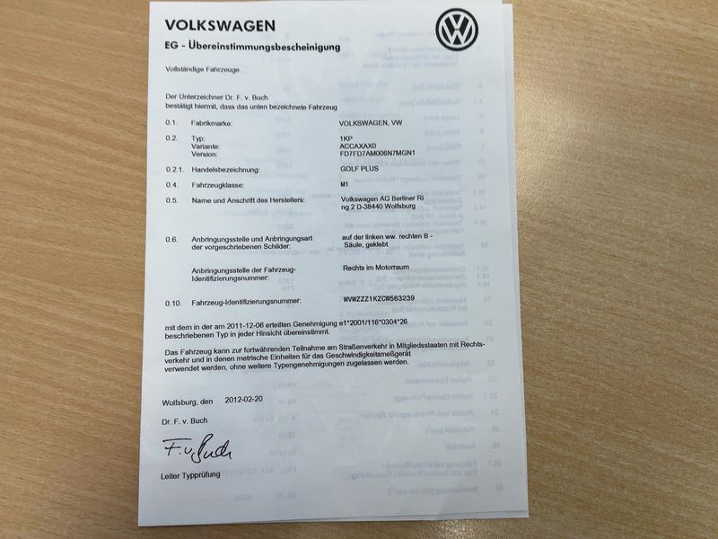 Volkswagen Golf VI Plus 1.4 TSI Style 2012 – снимка 21