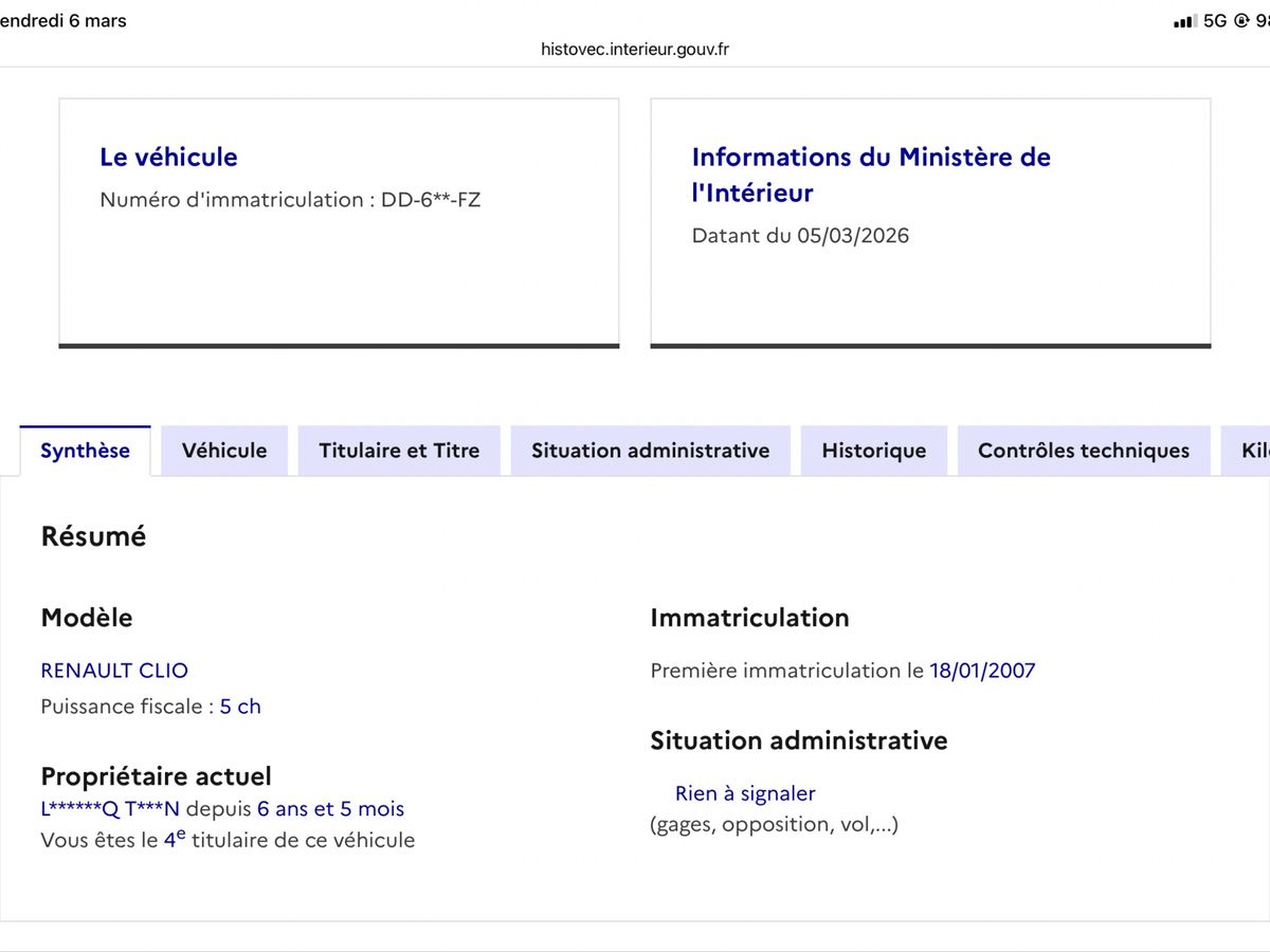 Renault Clio d'occasion