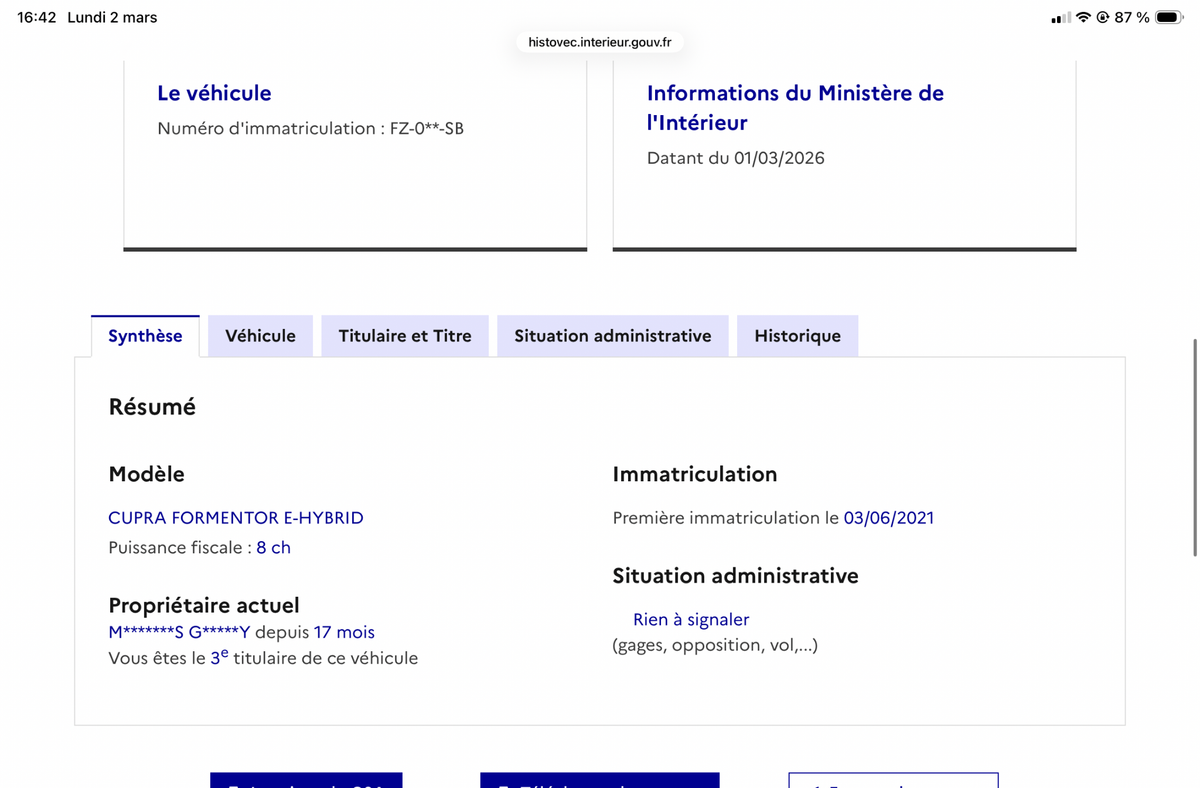 Cupra Formentor d'occasion