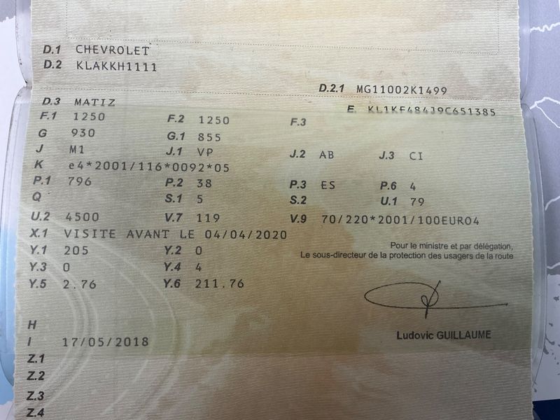 Chevrolet Matiz 0.8 SE — zdjęcie 5