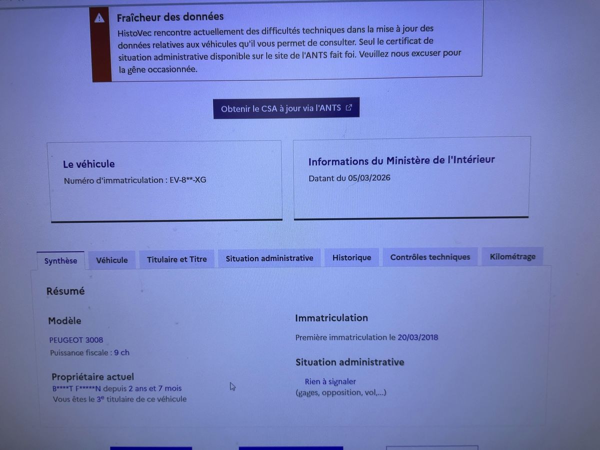 Peugeot 3008 d'occasion