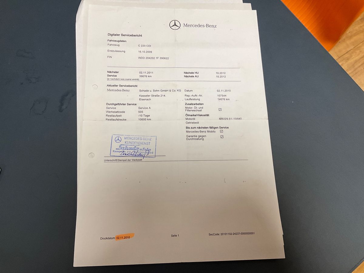 Mercedes-Benz C-Klasse 2009 — photo 28