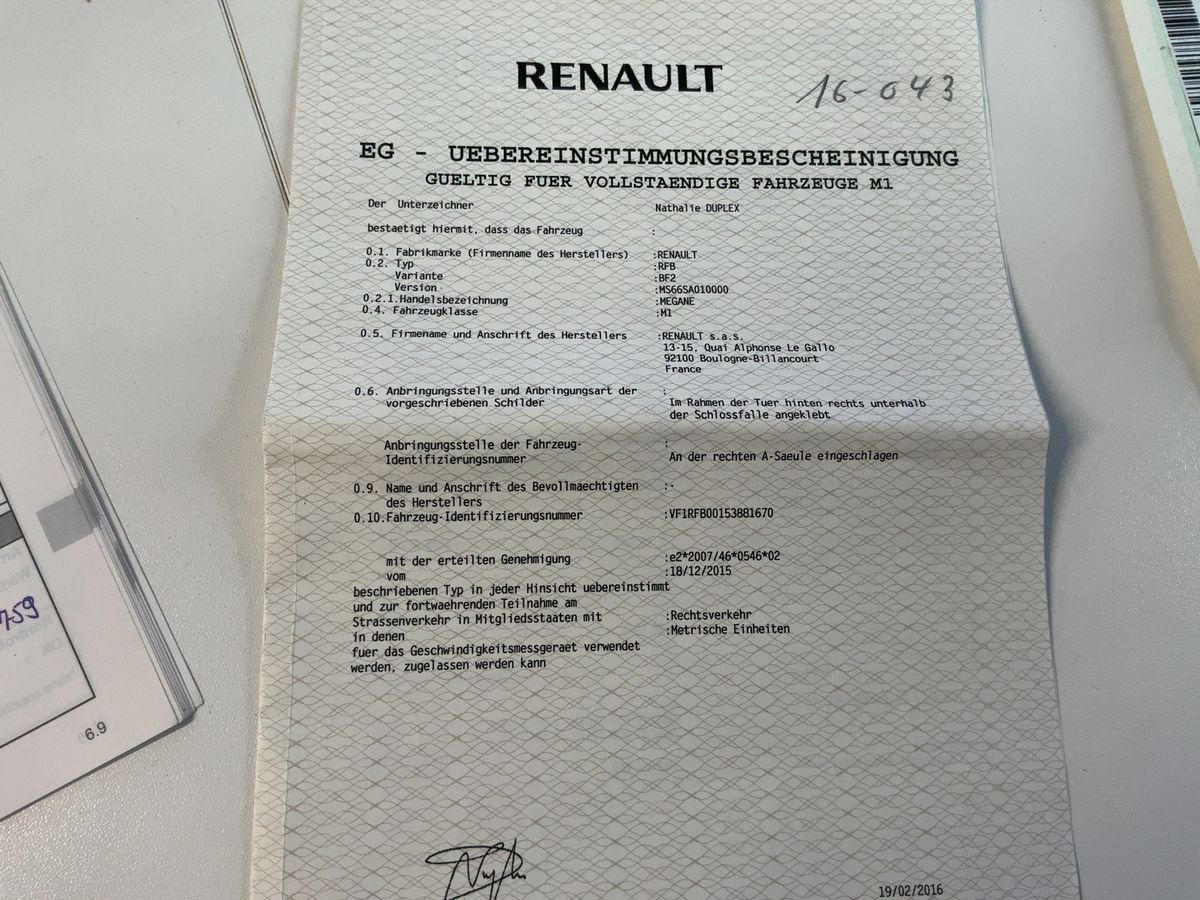 Renault Megane d'occasion