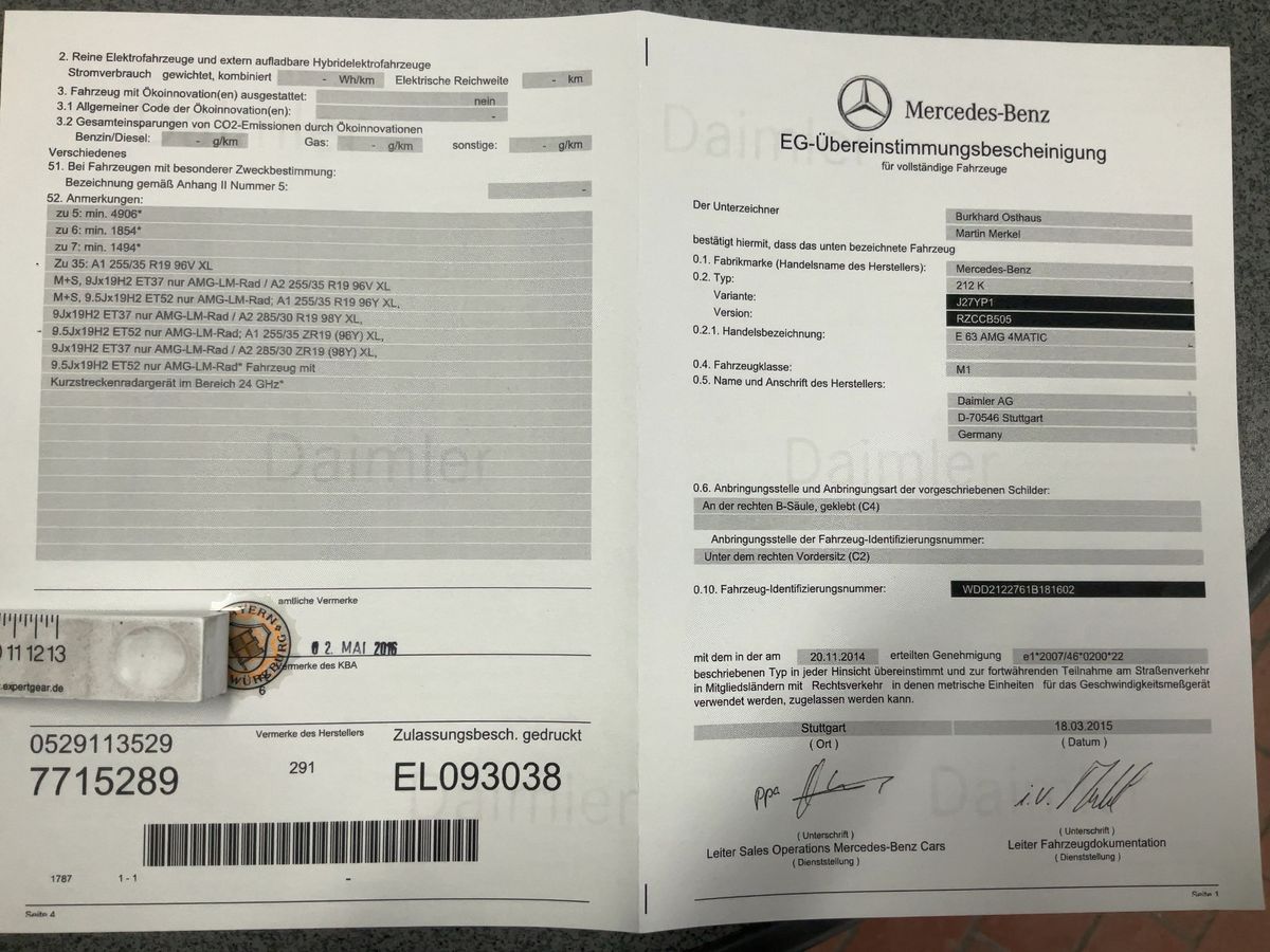 Mercedes-Benz E-Klasse d'occasion