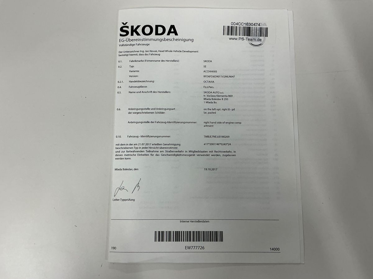 Skoda Octavia d'occasion