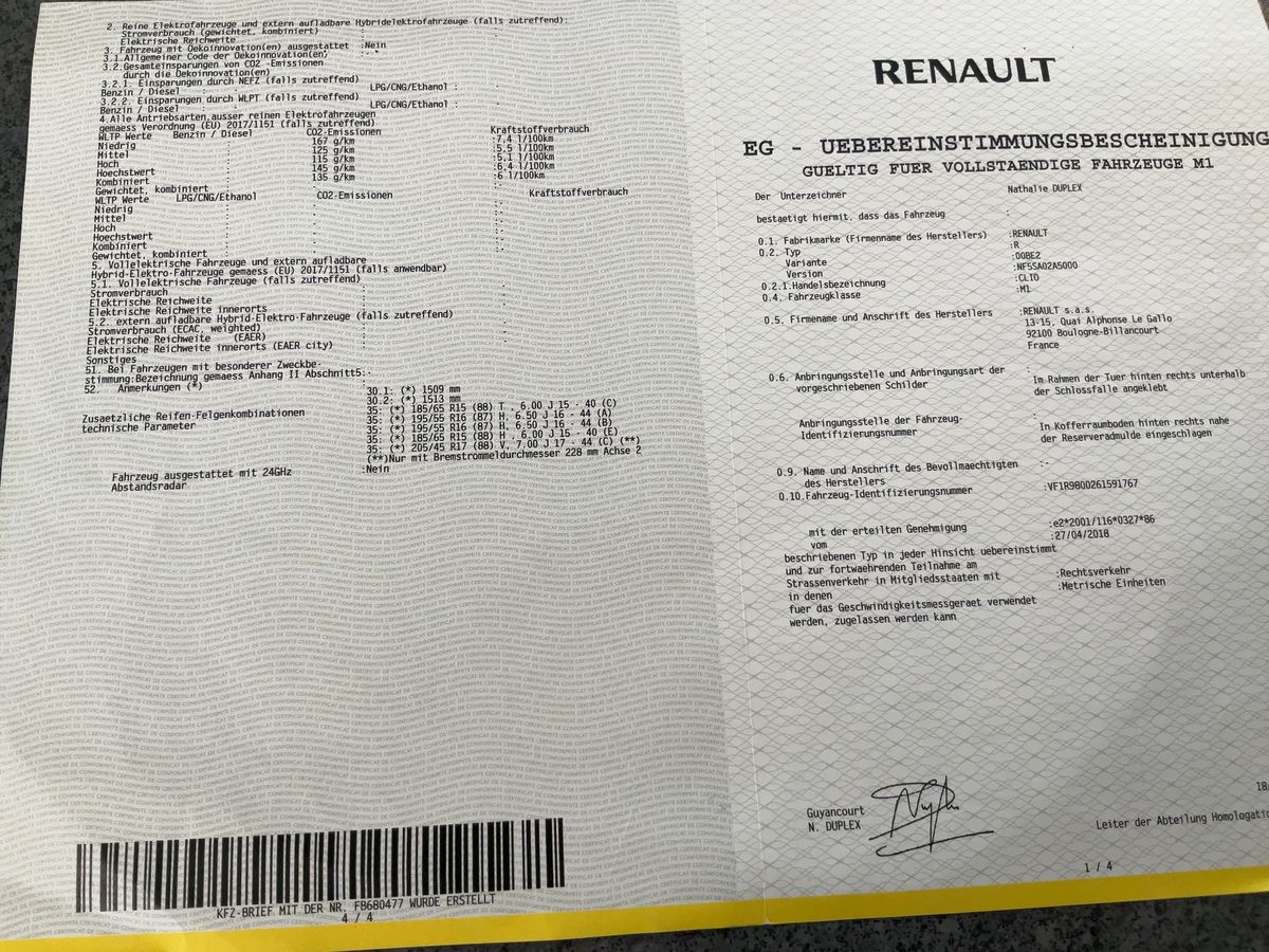 Renault Clio d'occasion